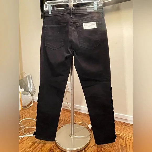 NWT AG Prima Intertwined Crop Skinny Jeans Denim Size 26